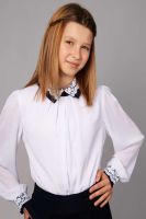 Блузка для девочки SP0302 [белый]