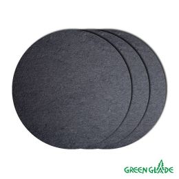Набор антипригарных ковриков Green Glade для гриля 3 шт. D=30 см BQ02