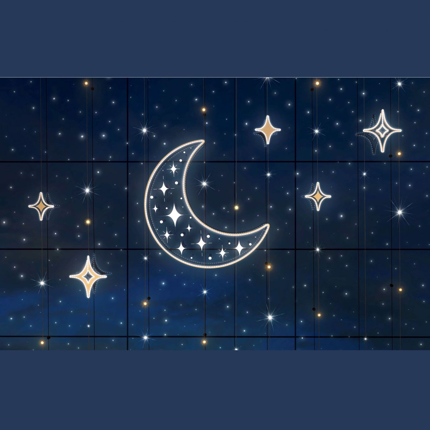 Коллекция фасадного светового декора «Звездная ночь»