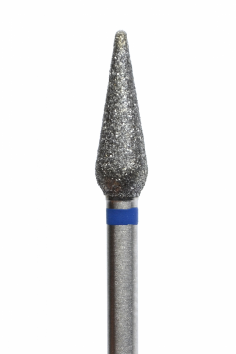 Бор Алмазный 866.104.260.120.050 ПОЧКА ЗАКРУГЛЕННАЯ СИНЯЯ