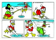 Постер - Donald Duck, вкладыш от жевательной резинки №68. Размер 30х40 см Msh Oz