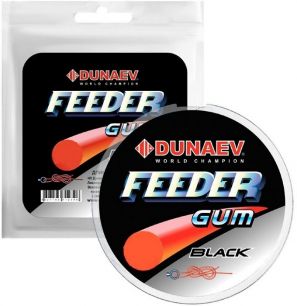 Feeder Gum Dunaev black 5 м. 0.6 мм.
