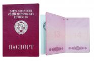 Общегражданский заграничный паспорт СССР Гознак 1995 год Ali Oz