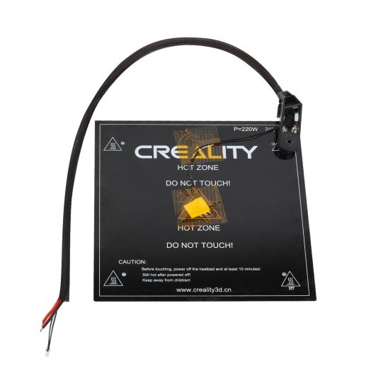 Нагревательный стол 235*235*3mm 24v для 3D принтера Creality Ender 3, 3pro, V2