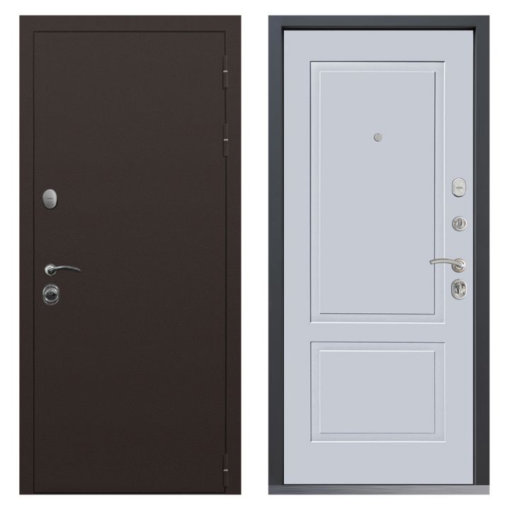 Входная дверь  Command Doors Патриот 05 Белый матовый металлическая