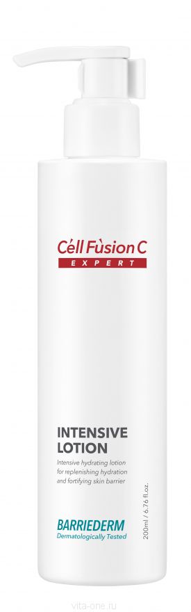 Интенсивно увлажняющий лосьон для сухой кожи (Intensive Lotion) Cell Fusion C (Селл Фьюжн Си) 200 мл
