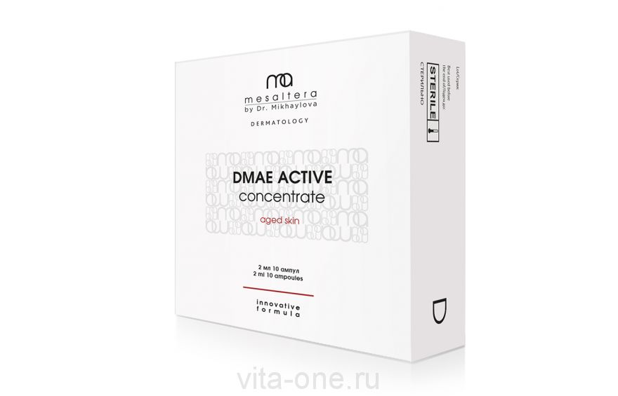 Концентрат DMAE ACTIVЕ MESALTERA by Dr. Mikhaylova (Мезалтера) 10*2 мл