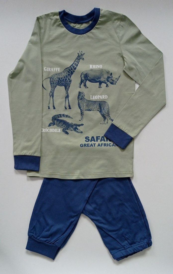 Пижама для мальчика Животные Африки