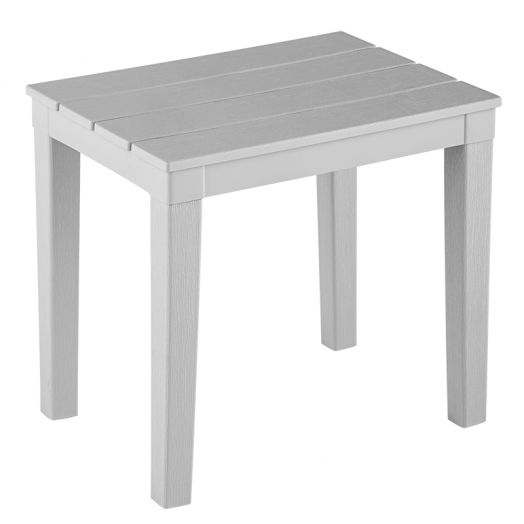 ЭЛСШП-001-1 Столик для шезлонга Прованс (450х450х380мм) Цвет Белый