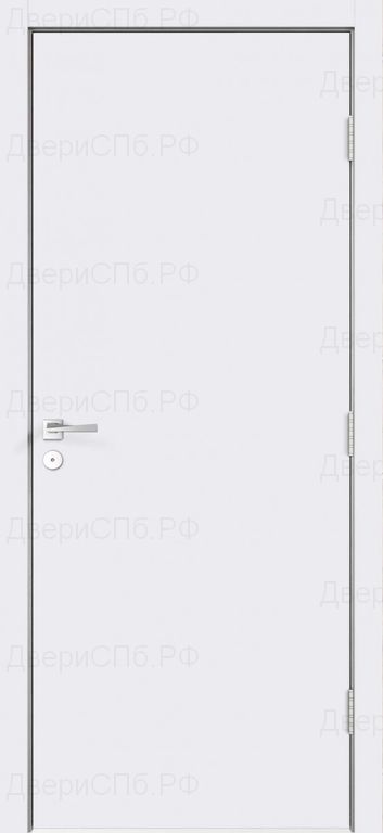 Дверь ПГ SMART SIMPLE - белое крашенное с притвором