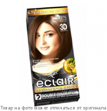 ECLAIR 3D Стойкая крем-краска д/волос № 5.71 Какао со льдом