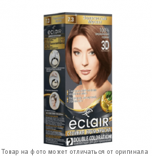 ECLAIR 3D Стойкая крем-краска д/волос № 7.3 Золотистый мускат