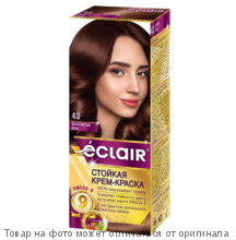 ECLAIR Omega-9 Стойкая крем-краска д/волос № 4.3 Золотистый кофе