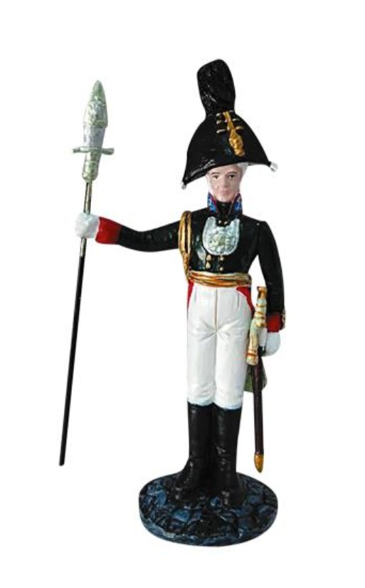 Фигурка Офицер лейб-гвардии Семеновского полка, 1802-1805гг. Олово