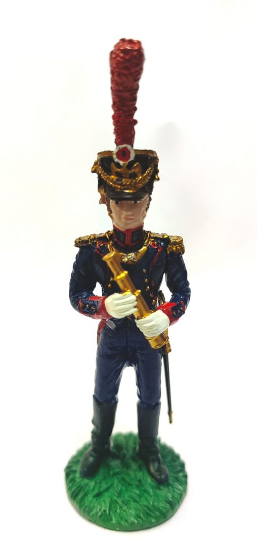 Фигурка Офицер пешей артиллерии. Франция, 1809-1812гг. Олово