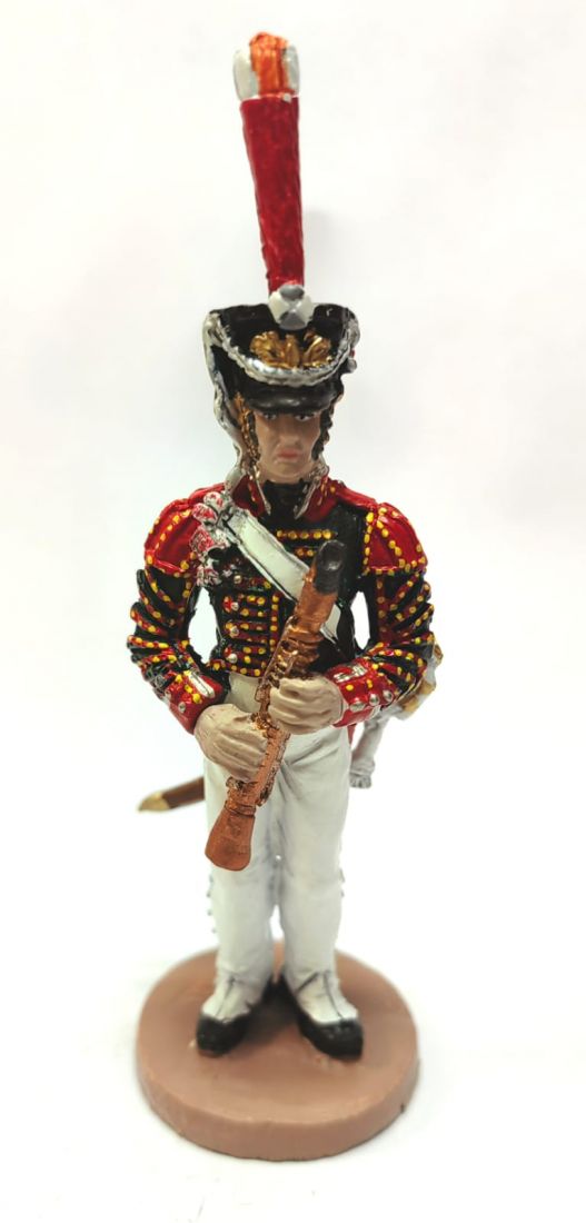 Фигурка Музыкант лейб-гвардии Измайловского полка,1811г. Олово