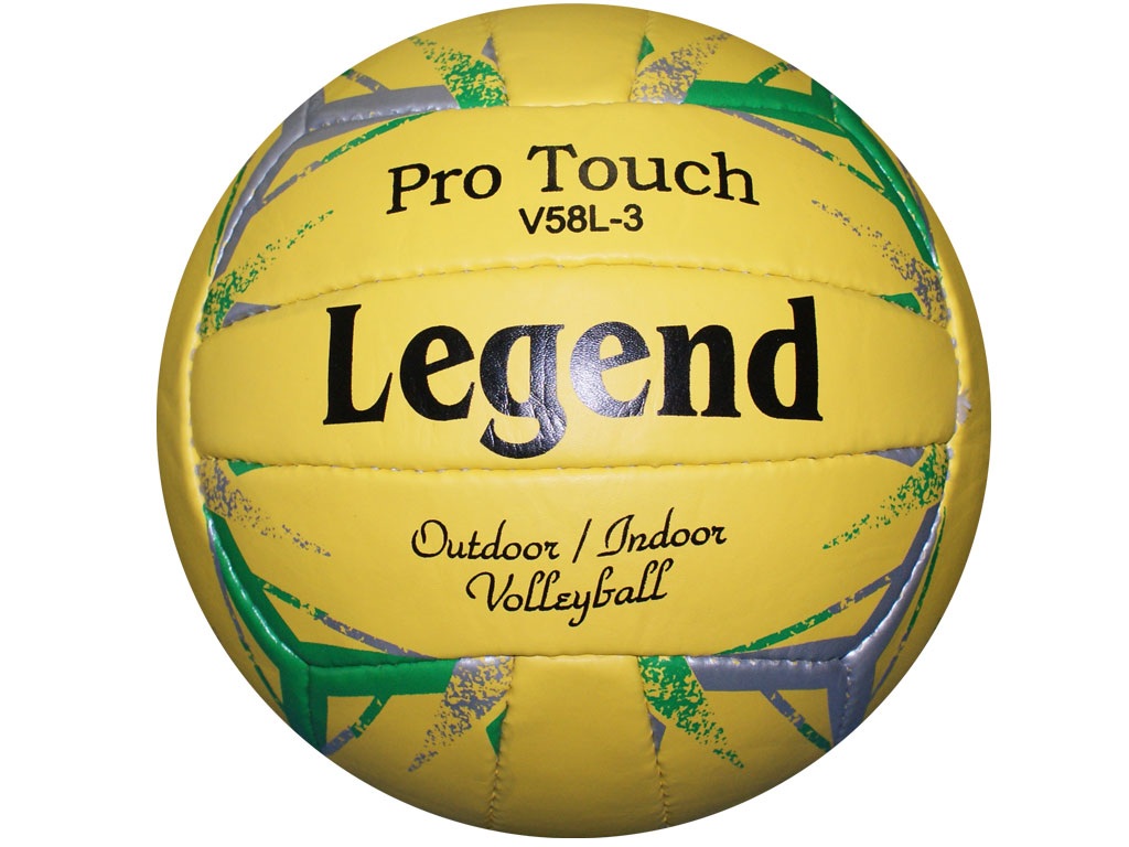Мяч волейбольный Legend Pro-Touch цвет желтый, артикул 00895