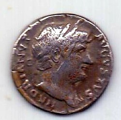 денарий Адриан 117-138 Рим XF