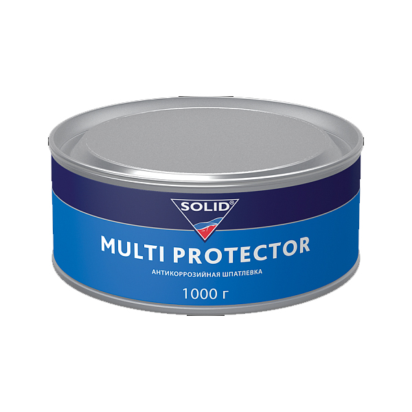 Solid MULTI PROTECTOR Антикоррозийная шпатлевка, фасовка 1кг.