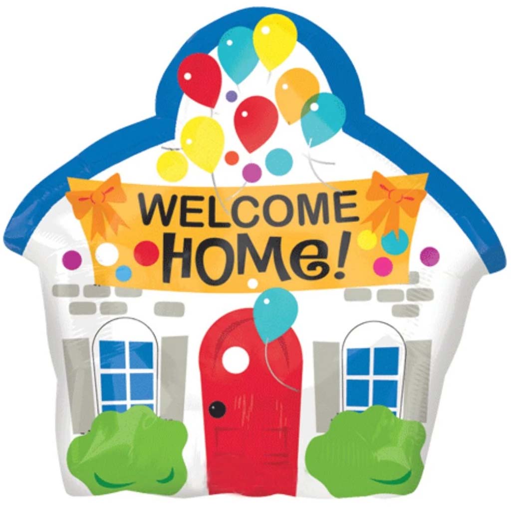 Добро пожаловать домой! шар фольгированный с гелием