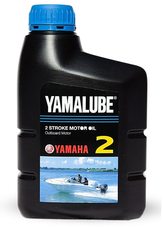 Масло Yamalube для 2-тактных лодочных моторов, 1 л