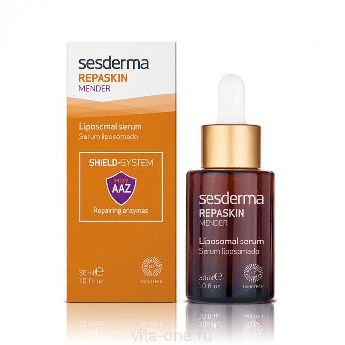 REPASKIN MENDER Liposomal serum – Сыворотка липосомальная предотвращающая фотоповреждения Sesderma (Сесдерма) 30 мл