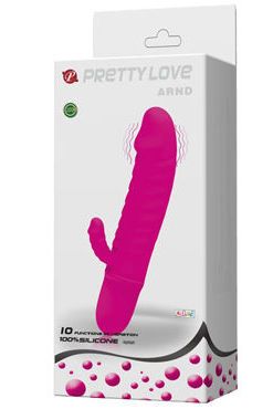 Мини-вибратор Baile Pretty Love Arno розовый, 7,3*2,5 см