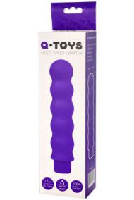 Вибратор Toyfa A-toys Multi-speed Vibrator фиолетовый, 15,2*3,6 см