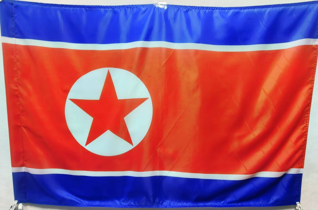 Флаг КНДР 135х90см