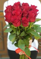 Акция от 25 шт! Розы красные 40 см