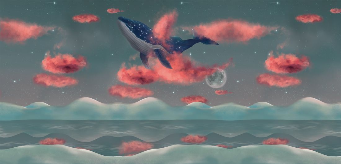 Whale Cloud Pink