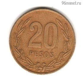 Колумбия 20 песо 1982
