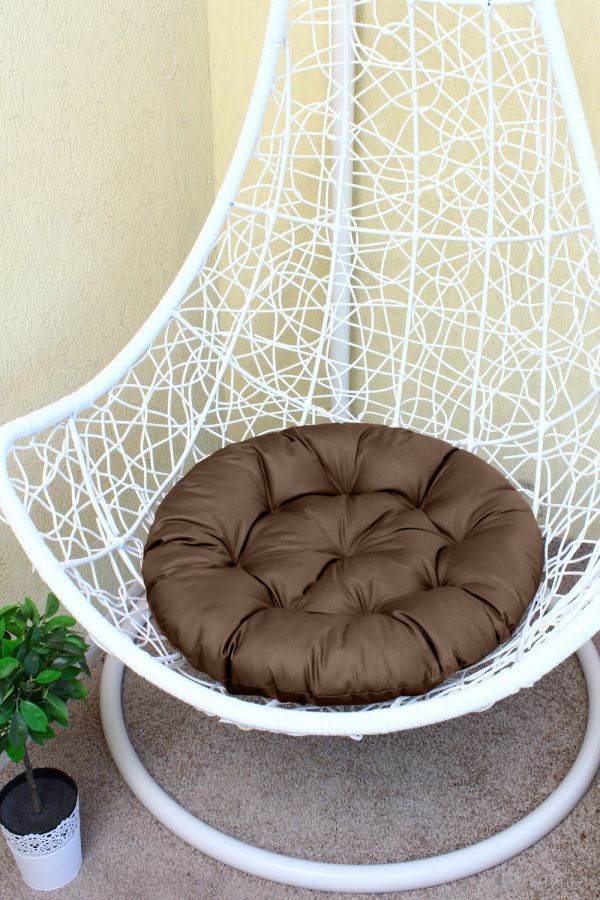 Подушка Bio-Line для садовой мебели PO60x60 круглая [коричневый]