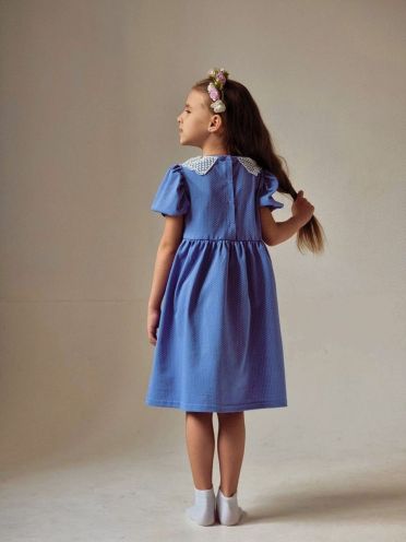 (-10%) Платье для девочки супрем, лиловый / Exclusive collection