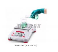 OHAUS AX124/E Лабораторные аналитические весы фото