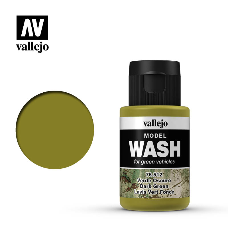 Краска Vallejo Model Wash - Dark Green (76.512)
