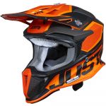 Just1 J18 HEXA Orange Titanium Black шлем для мотокросса и эндуро