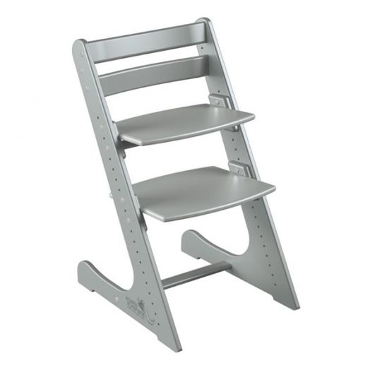 КГРСК-11 Детский регулируемый стул Конек Горбунек Комфорт (Серый металлик)