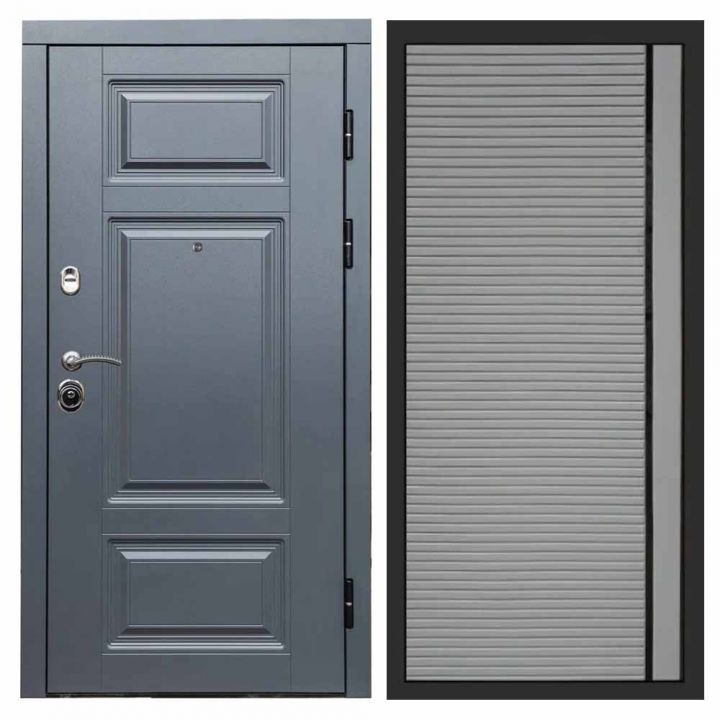 Входная дверь Termo-door Премиум Grey PORTE Грей Софт