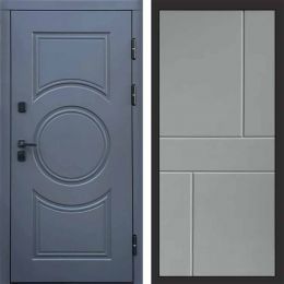 Входная дверь Termo-door Сфера Горизонт Грей Софт Металлическая