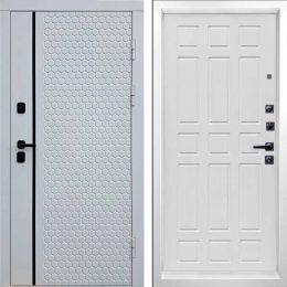 Входная дверь Termo-door SIMPLE WHITE Спарта Белое дерево