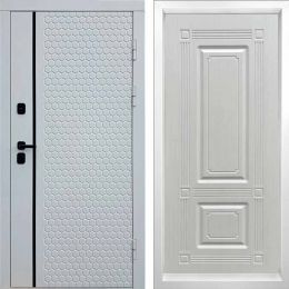 Входная дверь Termo-door SIMPLE WHITE Мадрид Лиственница