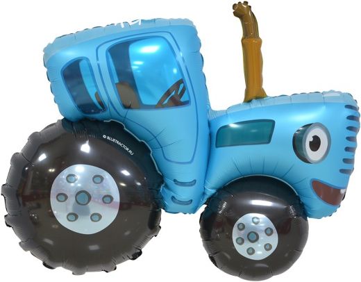 Синий трактор (107см)