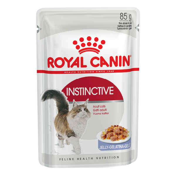 Влажный корм для кошек Royal Canin Instinctive кусочки в желе