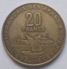20 франков Французские афар и исса 1975