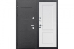 ISOTERMA 11см Серебро, белый софт дверь с терморазрывом