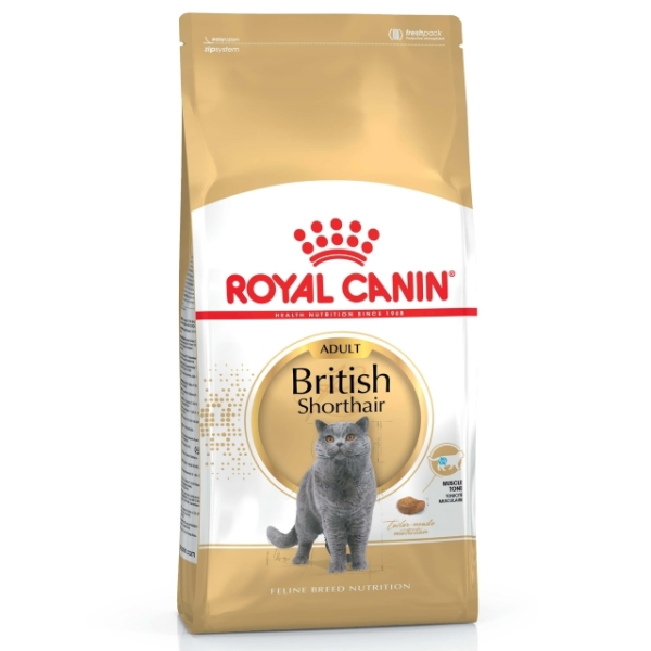 Корм для взрослых британских короткошерстных кошек Royal Canin British Shorthair Adult