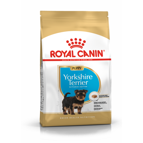 Сухой корм для щенков породы йоркширский терьер  Royal Canin Yorkshire Terrier Junior