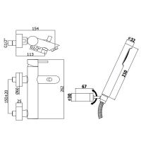 схема Paffoni Light LIG023BO