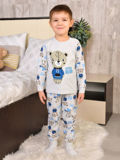 Пижама для мальчика (серый)BK1458PJ